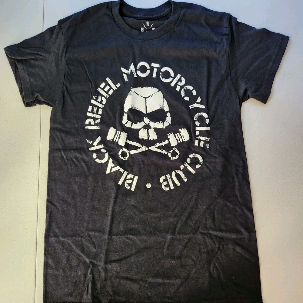 Black Rebel Motorcycle Club NWOT Mens Black SS Shirt Sz M